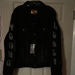 Young Money Black Denim Jacket
